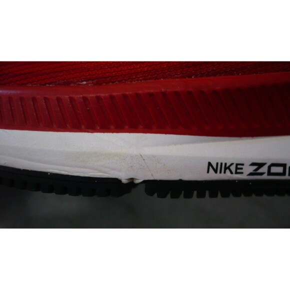 Men's Nike Team Zoom Pegasus 34 Red White Running Shoe Size 8 887009-601 NO Box - Picture 15 of 16